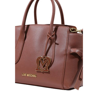 Brown Polyethylene Handbag