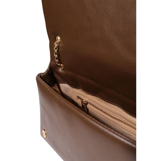 Brown Polyethylene Handbag