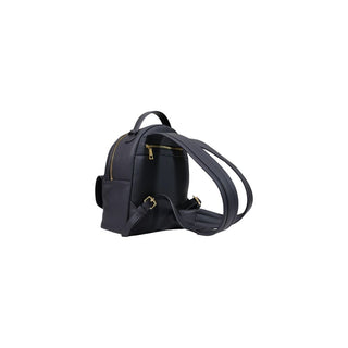 Mochila negra de polietileno