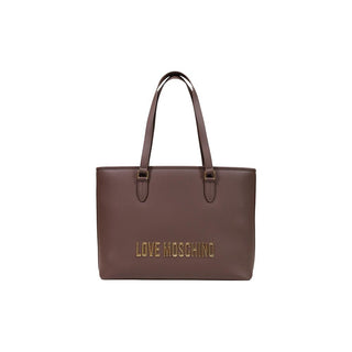 Brown Polyethylene Handbag