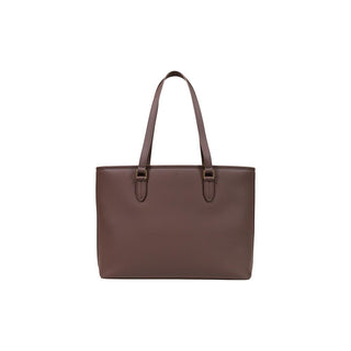Brown Polyethylene Handbag