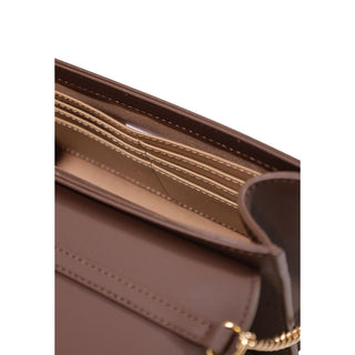 Brown Polyethylene Handbag