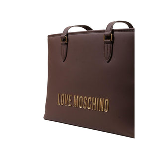 Brown Polyethylene Handbag