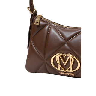 Brown Polyethylene Handbag