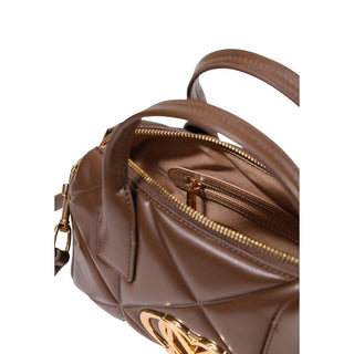 Brown Polyethylene Handbag