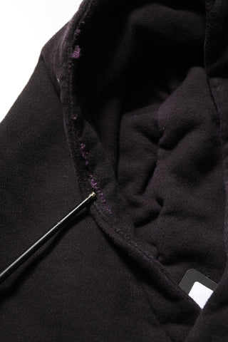 Black Cotton DGVIB3 Hooded Sweatshirt Sweater