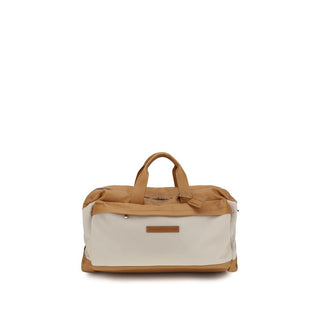 Equipaje y accesorios de viaje de cuero de becerro beige Bos Taurus