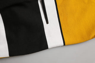 Yellow Crew Neck Jersey Sweatshirt Sweater
