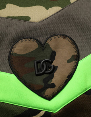 Multicolor Camouflage Sweatshirt Men Sweater
