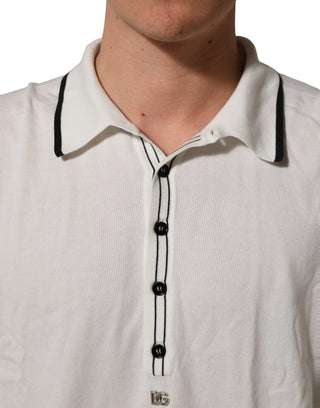 Camiseta negra para hombre de seda con estampado de hojas y cuello redondo