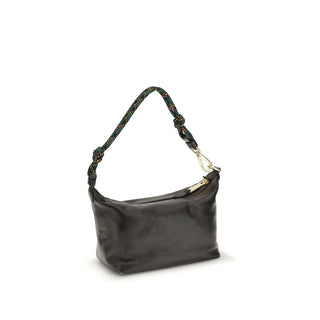 Bolso de mano de piel de becerro bicolor Bos Taurus