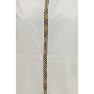 White Polyamide Shell Jacket