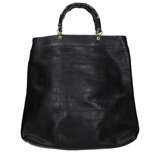 Black Leather Handbag