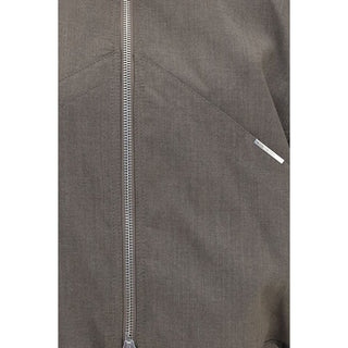 Brown Wool Oves Aries Bomber