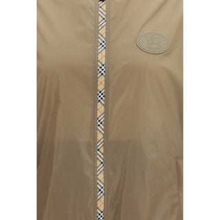Brown Nylon Shell Jacket