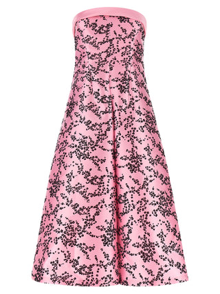Multicolor Polyester Midi Dress
