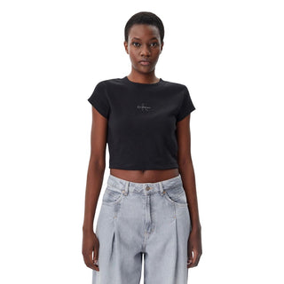 Black Cotton T-Shirt