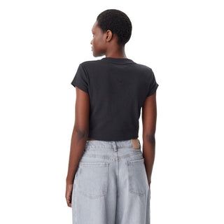 Black Cotton T-Shirt