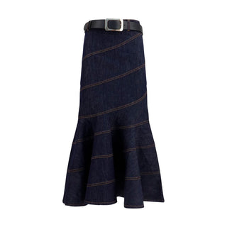 Blue Denim Skirt