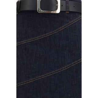 Blue Denim Skirt
