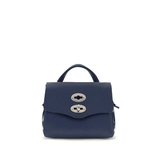 Blue Calf Leather Bos Taurus Shoulder Bag