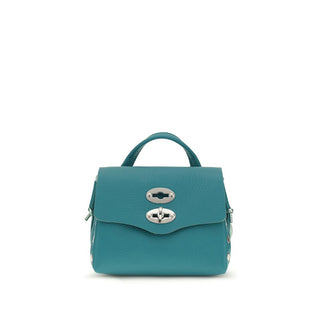 Bicolor Calf Leather Bos Taurus Shoulder Bag