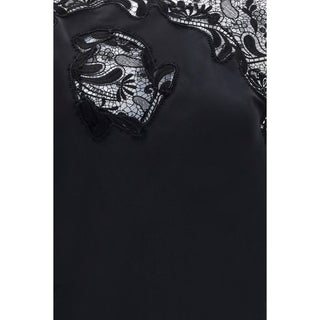 Black Silk Cocktail Dress