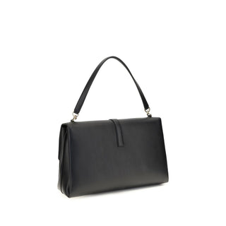 Black Calf Leather Bos Taurus Shoulder Bag