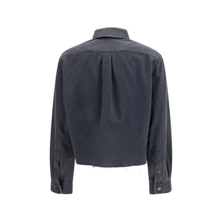 Gray Denim Shirt