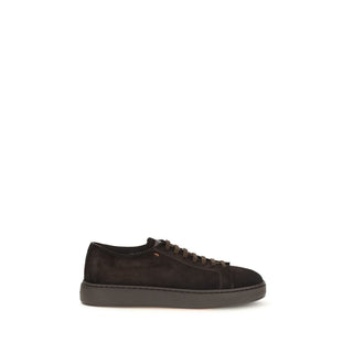 Brown Calf Leather Bos Taurus Low Top Sneakers