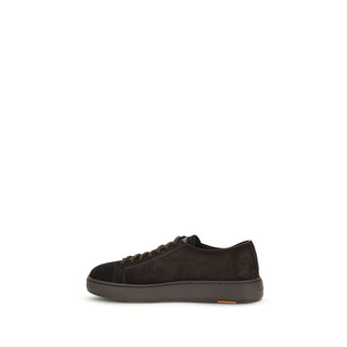 Brown Calf Leather Bos Taurus Low Top Sneakers