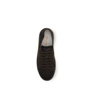 Brown Calf Leather Bos Taurus Low Top Sneakers