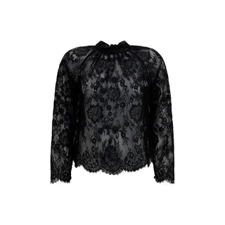 Black Polyamide Blouse