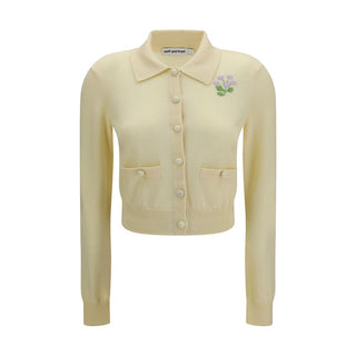 Bicolor Wool Oves Aries Cardigan