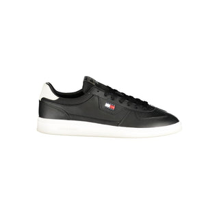 Zapatillas negras de poliuretano para hombre