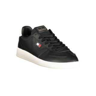 Zapatillas negras de poliuretano para hombre