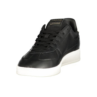 Zapatillas negras de poliuretano para hombre