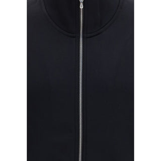 Black Polyamide Sweatshirt