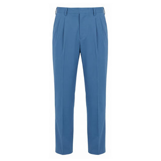 Pantalones de algodón azules para hombre