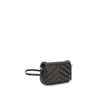 Bolso de hombro negro de cordero Ovis Aries Aries