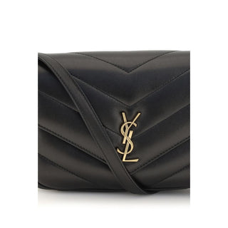 Bolso de hombro negro de cordero Ovis Aries Aries