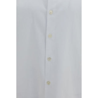 Camisa de vestir blanca de lyocell