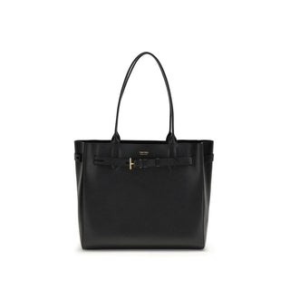 Black Calf Leather Bos Taurus Shoulder Bag