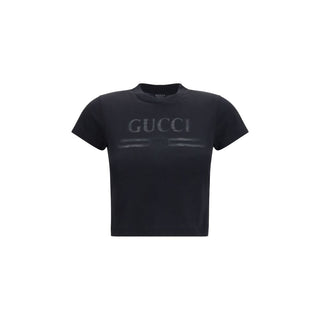 Black Cotton T-Shirt