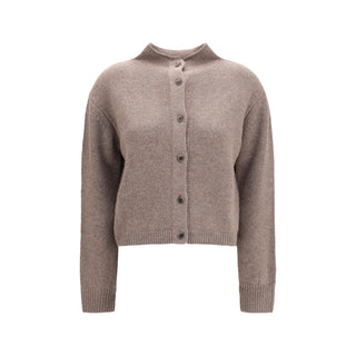 Beige Cashmere Cardigan