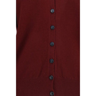 Bordeaux Cashmere Cardigan