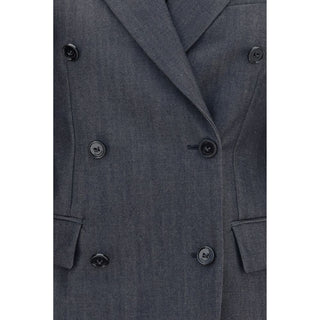 Gray Wool Oves Aries Blazer