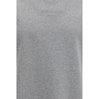 Gray Cotton T-Shirt