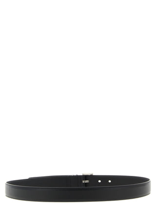 Black Calfskin Regular Belt