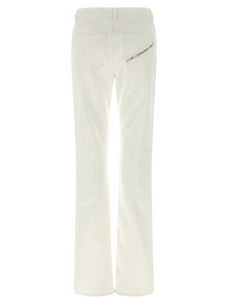 White Cotton Jeans Denim